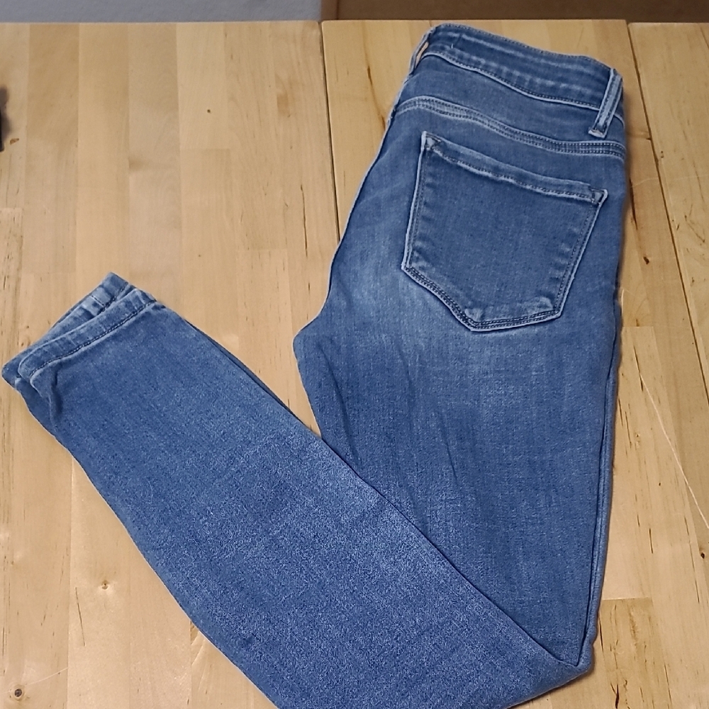Flying Monkey Blue Skinny Jeans Medium Wash